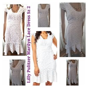 Lilly Pulitzer New Marilyn Lace Dress Size 2